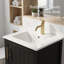 Meuble-lavabo autoportant de 20 pouces avec lavabo en céramique, porte à fermeture en douceur et rangement intégré-106150685