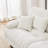 Cloud Couch Sectional Sofa For Living Room, Chenille 2 Seater Sofa With 2 Lumbar Pillows And 2 Throw Pillows , Upholstered Wide Arm Sofa With Convertible Ottoman-1824998981
