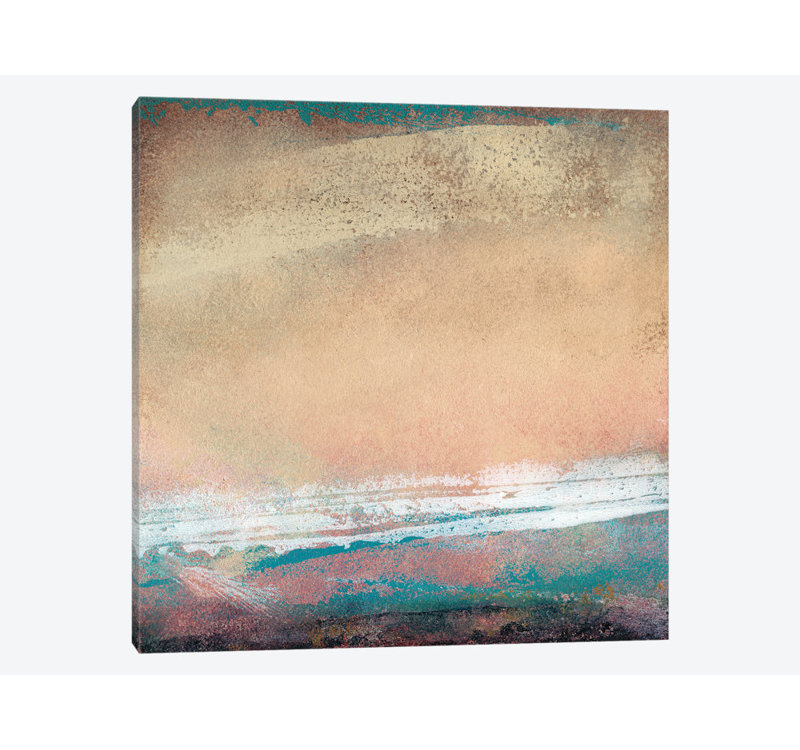 « origin abstract iii », reproduction d’impression sur toile, H 48 po x l 48 po x P 1,5 po, Pas de tapis, Toile tendue