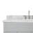 Hamlet 49'' Single Bathroom Vanity with Carrara Marble Top-60199460