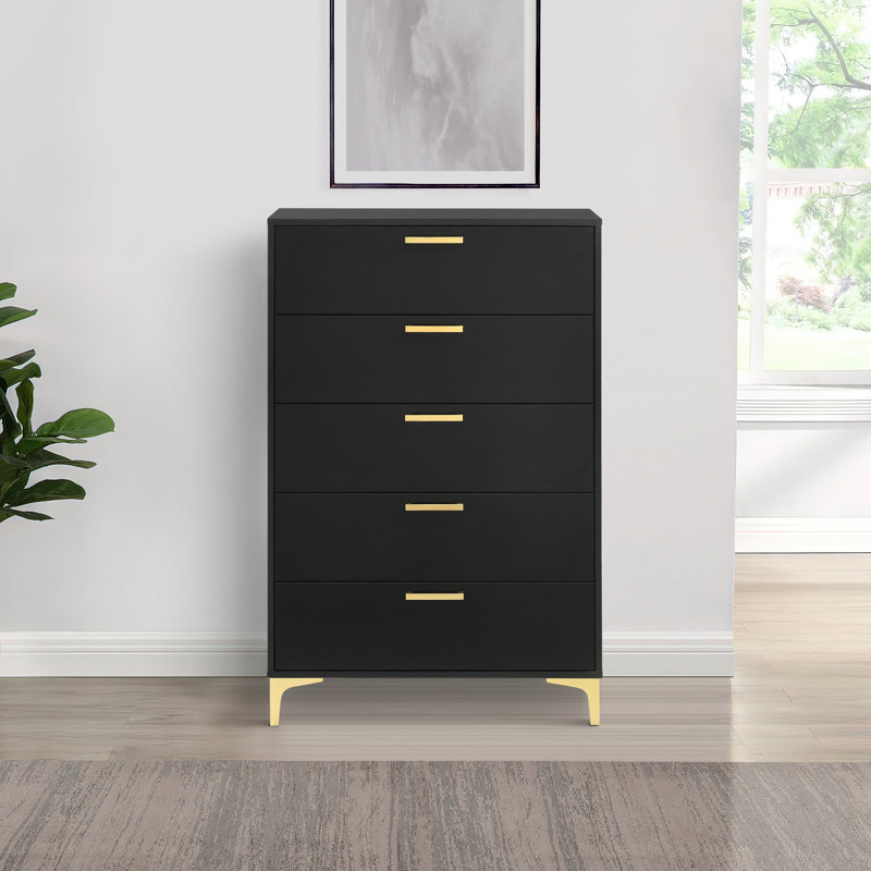 Commode à 5 tiroirs 31,5 po khanyla