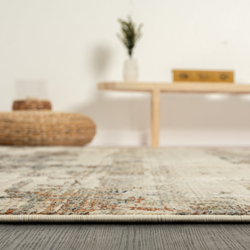 Rehedul Abstract Indoor Rug, Runner 2'3" x 7'8"