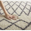 Tapis à poil long gris Calion-825902861