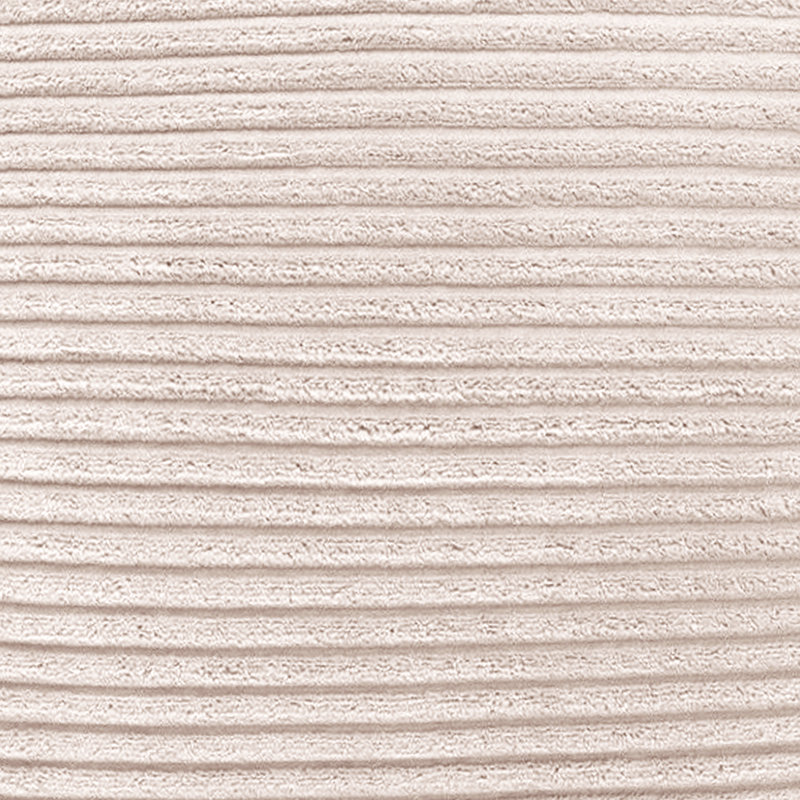 Striped Square Euro Pillow Cover, Cream