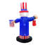 Drapeau américain gonflable «Uncle Sam Hold»