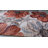 Rug Branch Sakura 7' x 10' (6'7" x 9'6") Red/Beige Floral Indoor Area Rug, Modern, Medium Pile, Stain-Resistant Carpet - Living Room, Bedroom, Dining Room, and Kitchen-1697510504