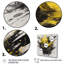 «Evolving In Yellow Gray», impression sur toile encadrée-88517825-88517826
