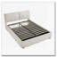 Lit avec rangement en tissu chenille-929176552