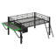 Lit mezzanine avec bureau Gaming, DEL