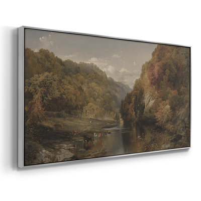 Série paysage - DCCLI - Toile tendue avec châssis encadré - Prêt à être accroché