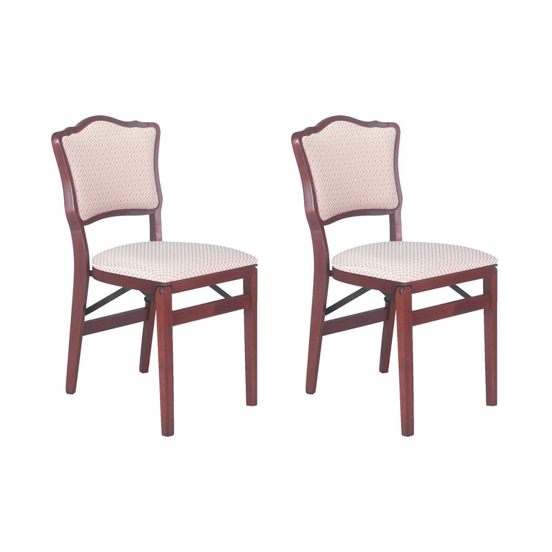 Ensemble de 2 chaises pliantes en tissu Meko Stakmore