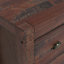 Ensemble de 5 articles pour chambre à coucher, un grand lit, une commode double, une commode et deux tables de chevet Hibir-1559245253-1559245275
