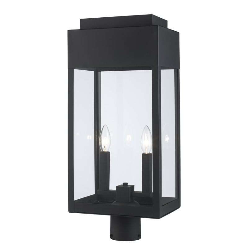 Pier Mount Light, 10" H x 7" W x 7" D