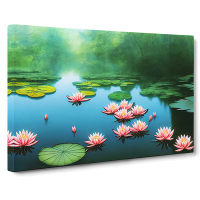Special Water Lily Pond Vol.3 - Wrapped Canvas