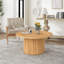 Tables gigognes rondes en bois 2
