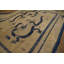 Tapis antique chinois antique à motif de dragon des années 1880 de couleur ivoire Ningxia