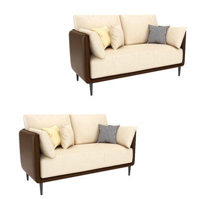 Banc rembourré en similicuir
