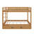 Queen Size Bunk Bed With Trundle-1166881654