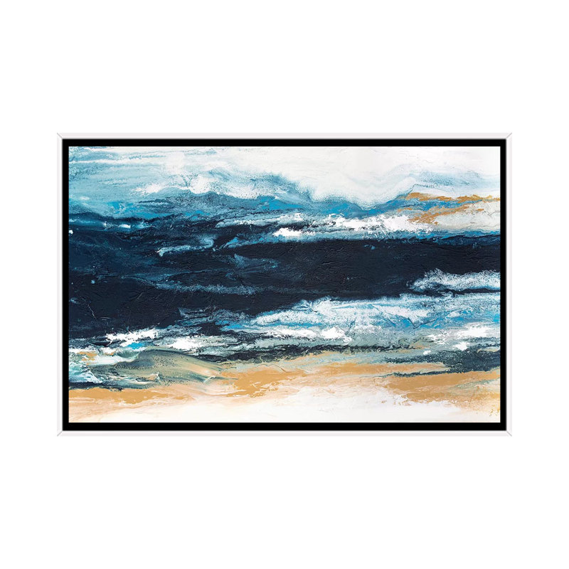 Highland - Print on Canvas, 101.6 cm H x 66.04 cm W, White Framed