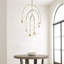 Calumn 6 - Light LED Chandelier-1312644106