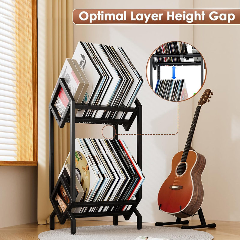 McMenamins Metal Free Standing Magazine Rack