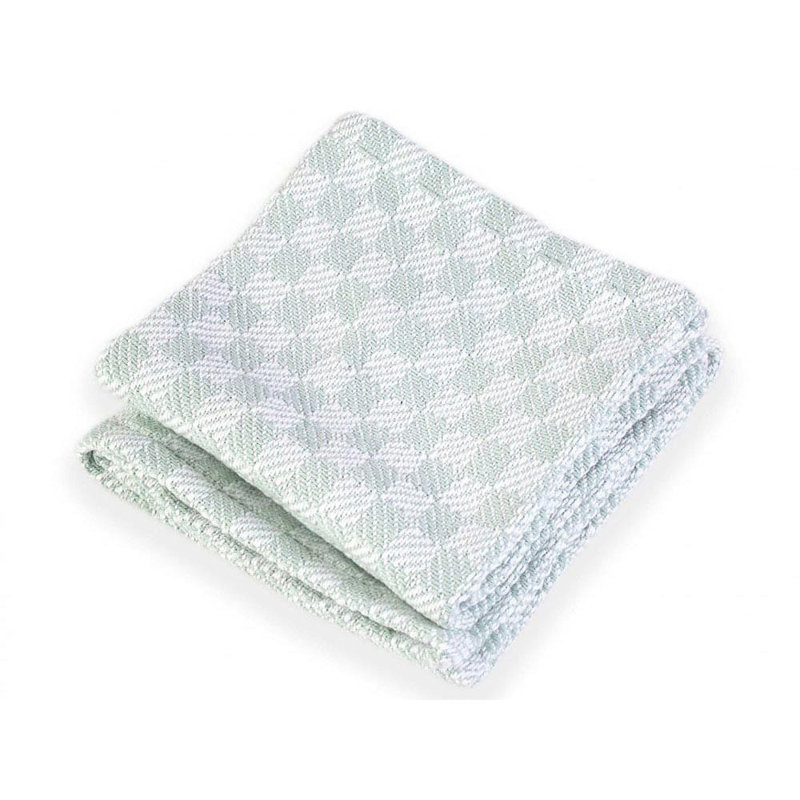 Pogonia Cotton Baby Blanket, Green