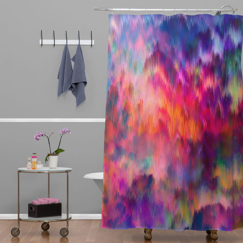 Amy Sia Floral Shower Curtain