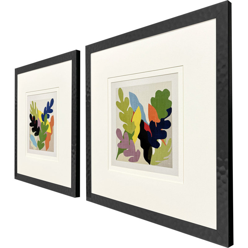 Jardin éclectique, art encadré