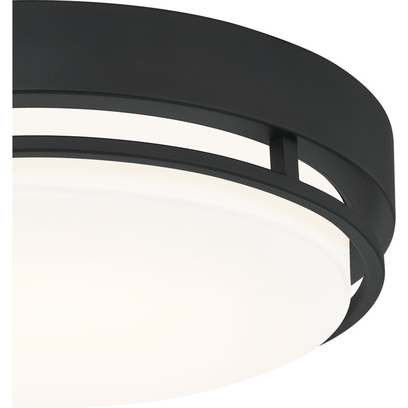 Plafonnier encastré 1 lumière DEL, 14" Wide