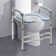 Commode réglable surélevée