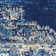 Burnie Oriental Blue/White Area Rug