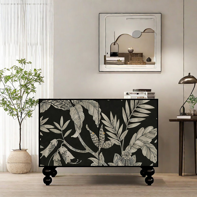 Compact And Convenient Accent Cabinet