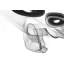 «Abstract Black and White 18-44-44» par Irena Orlov, reproduction d'art sur toile tendue-16029760