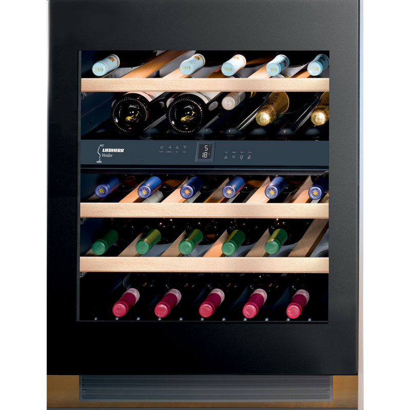 23.56'' 34 Bottle and 34 Can Dual Zone Built-In Wine & Beverage Refrigerator