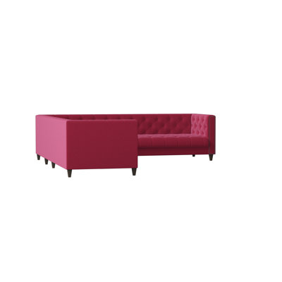 Kimmy Upholstered L-Shaped Sectional Left Hand Facing