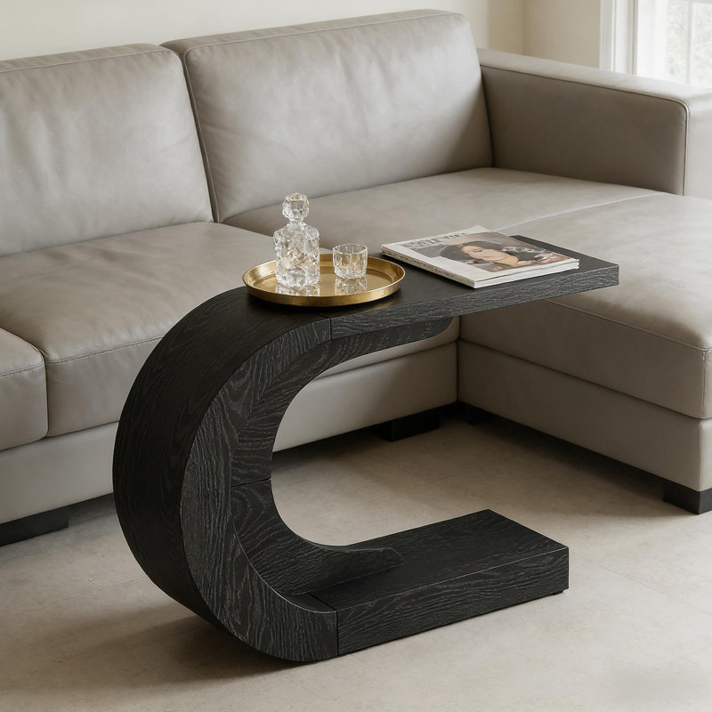 Stylish Hallway Table,Console Table,C-Shaped Accent Table
