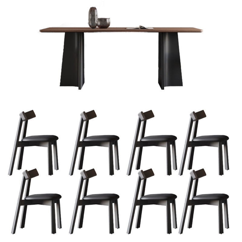 Solid wood Ash Table & Chair Combo.