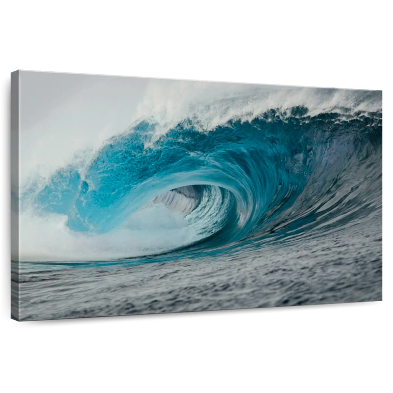 Gillard Violent Blue Wave, 34" H x 51" W