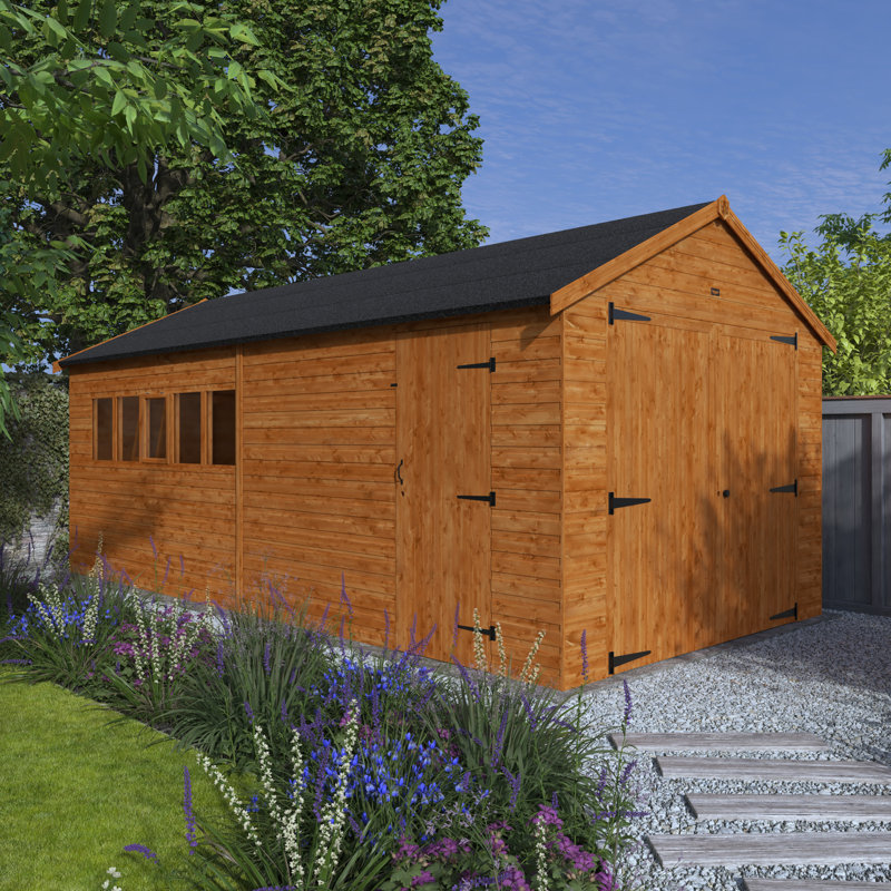 20x10w Tiger Wooden Garage
