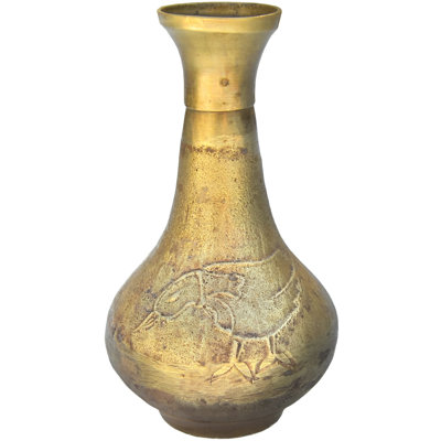 Vase en laiton marocain début 20ème