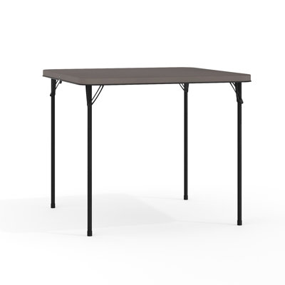 Table carrée pliante en plastique avec poignée de transport No83