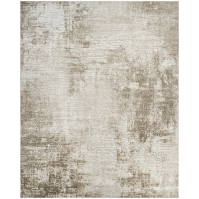 Mathews Ivory Taupe Modern Indoor Rug