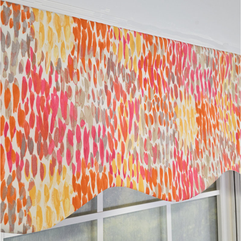 Dazzle Provance Valance, Orange