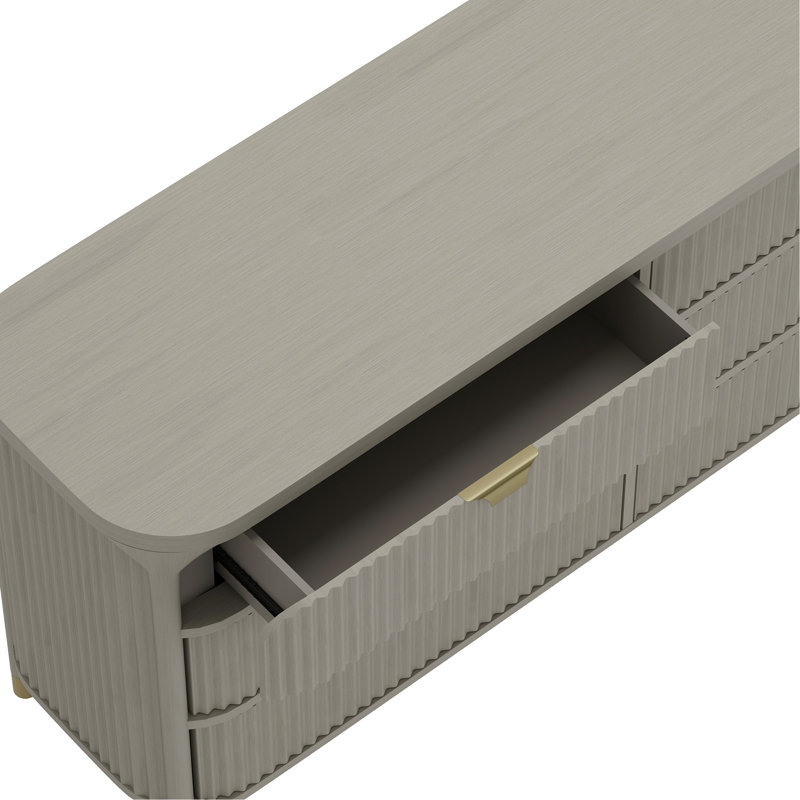 Commode en gris