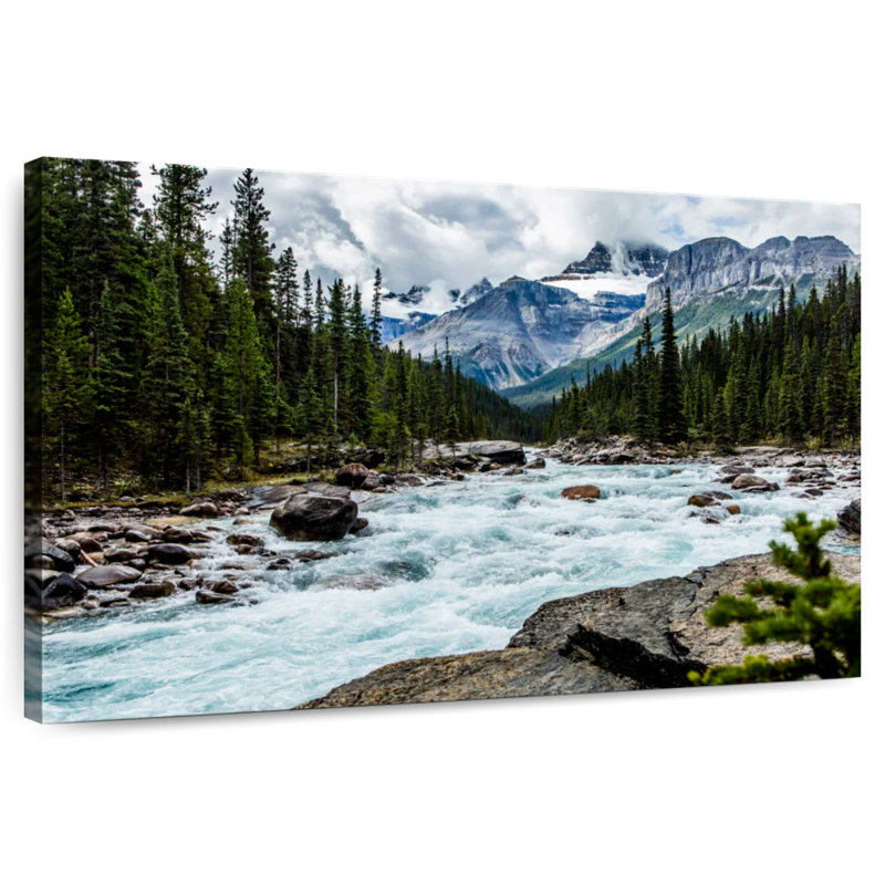 Rivière du canyon d'Alvord Mistaya, H 20 po x l 30 po