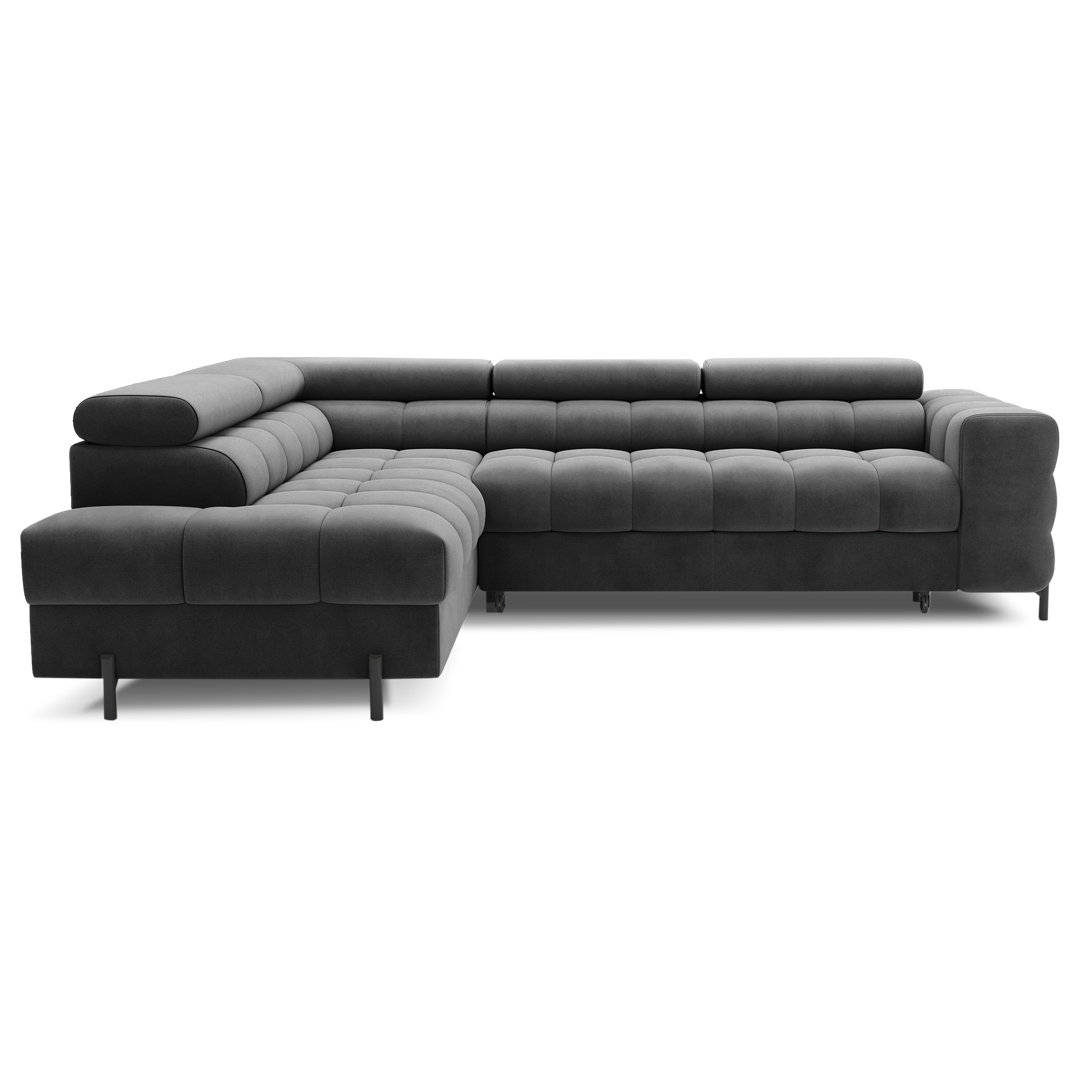 Ecksofa Burglind mit Bettfunktion