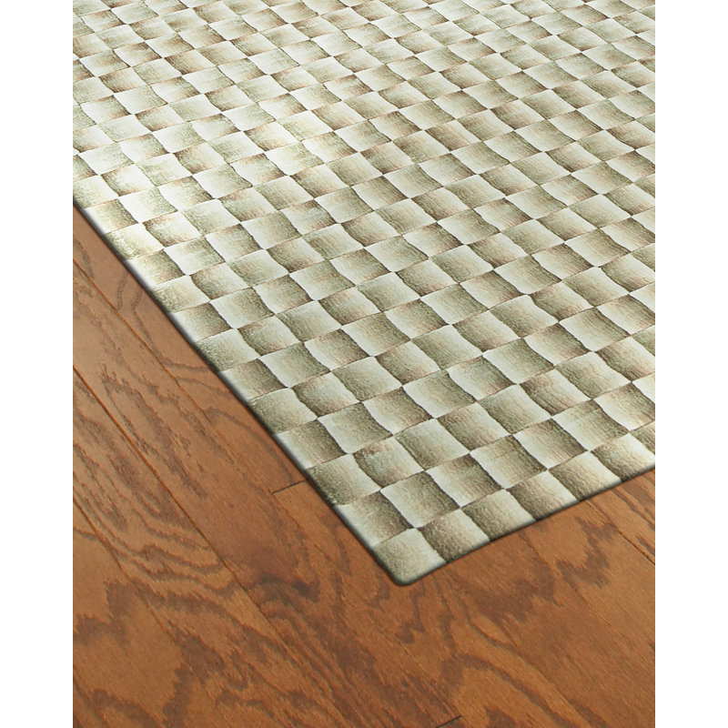Jessiah Hand Loomed Viscose Geometric Indoor Rug