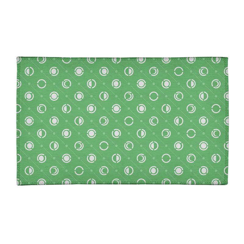 Chenille Geometric Indoor Rug, Rectangle 3' x 5'
