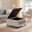 Repose-pieds carré avec rangement Arshi-1042023206
