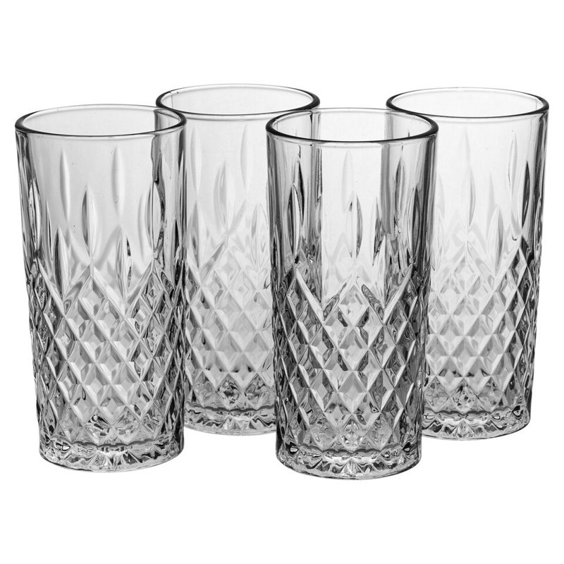 Afandor 12.0378ml Drinking Glass Set
